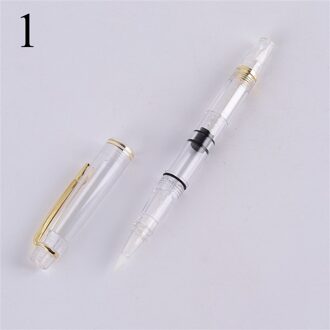 Navulbare Inkt Aquarel Pen Water Zachte Borstel Pen Transparante Wasbaar Pen Voor Kids Kalligrafie Pen Schilderij Tekening Papeterie 1