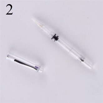 Navulbare Inkt Aquarel Pen Water Zachte Borstel Pen Transparante Wasbaar Pen Voor Kids Kalligrafie Pen Schilderij Tekening Papeterie 2