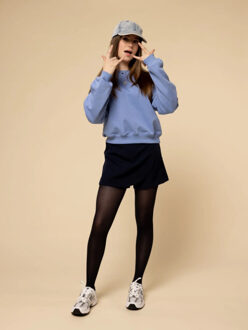 Navy short / skort voor meisjes in de kleur Blauw - 140