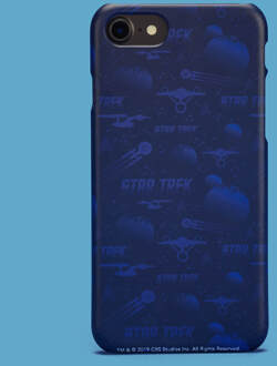Navy Star Trek Phone Case for iPhone and Android - Samsung Note 8 - Tough case - mat