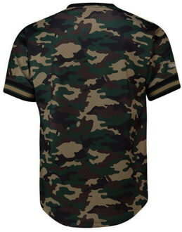 NBA Houston Rockets Heren Camo Mesh T-shirt Groen - 2XL