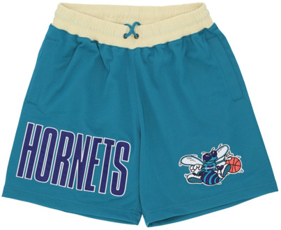NBA Team OG 2.0 Mode Shorts Vintage Logo Mitchell & Ness , Blue , Heren - Xl,L,M