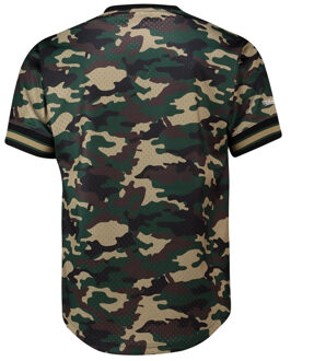 NBA Toronto Raptor Heren Camo Mesh T-shirt - maat XS Groen