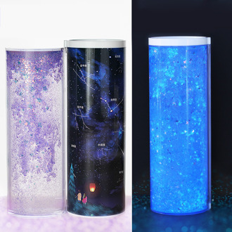 NBX newmebox Lichtgevende quicksand potlood gevallen Kan schijnen school potlood gevallen Super cool etui droom Studenten te gebruiken pen doos