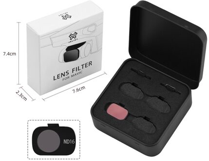 Nd Lens Filters Voor Mavic Mini/Mini 2 Nd 8 16 32 64 Set Filter Kit Voor Dji Mini 2 ND8 ND16 ND32 ND64 Camera Drone Accessoire