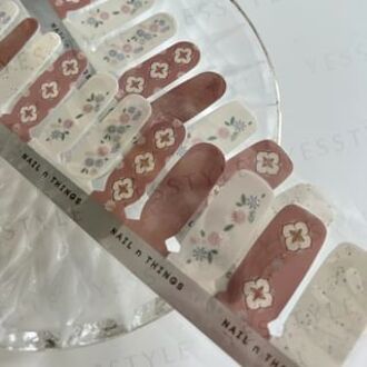 ND08 Palace Self-Adhesive Design Nail Polish Wraps 1 set