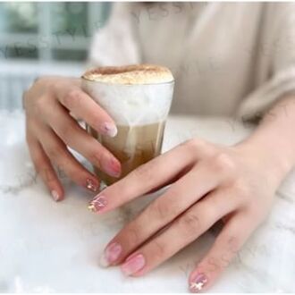 ND13 Floral Spread Self-Adhesive Design Nail Polish Wraps 1 set