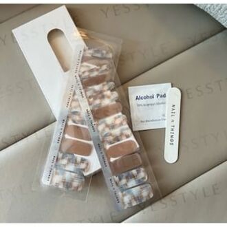 ND17 Jupiter Galaxy Self-Adhesive Design Nail Polish Wraps 1 set