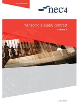 Nec4: Managing A Supply Contract - NEC NEC
