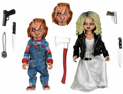 Neca Bride of Chucky: Chucky and Tiffany 8 inch Clothed Action Figure 2-Pack Speelfiguur