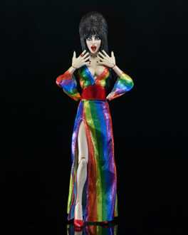 Neca Elvira, Mistress of the Dark Clothed Action Figure Over the Rainbow Elvira 20 cm