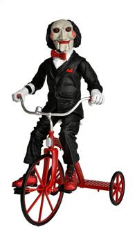 Neca Saw Action Figure with Sound Billy with Tricyle 30cm