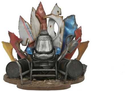 Neca Teenage Mutant Ninja Turtles 2: Secret of the Ooze Diorama Shredder's Throne 27 cm