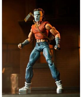 Neca Teenage Mutant Ninja Turtles (Mirage Comics) Action Figure Casey Jones in Red shirt 18 cm Speelfiguur
