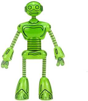 Neca Teenage Mutant Ninja Turtles (Mirage Comics) Action Figure Transmat Fugitoid GID 18 cm