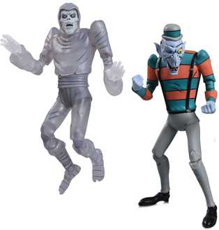 Neca Teenage Mutant Ninja Turtles: Saturday Morning Adventures Action Figure 2-Pack Creepy Eddie & Shibano-Sama 17 cm