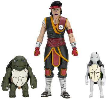 Neca Teenage Mutant Ninja Turtles: The Last Ronin Action Figure Ultimate Casey Marie with Baby Odyn & Uno 17 cm
