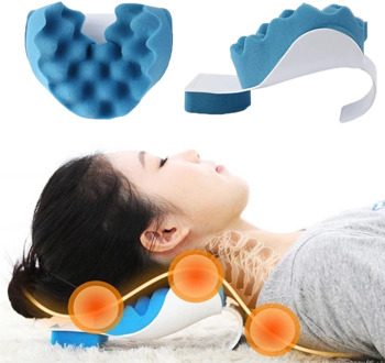 Neck and shoulder relaxation pillow