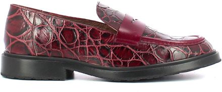 Ned dames moccasin Rood - 37