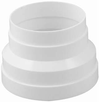 Nedco Verloopstuk - Wit - Ø 100-125 mm