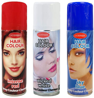 Nederland kleuren haarspray Multi