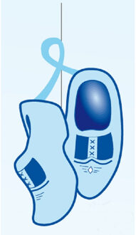 Nederland klompjes versiering hangdecoratie 28 cm Multi