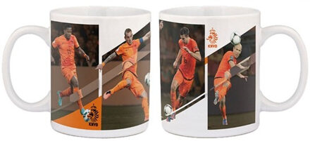 Nederland mok knvb spelers 27 cl Zwart