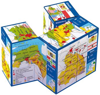 Nederland- Provincies - Zoobookoo Kubusboek - (ISBN:9789077990346)