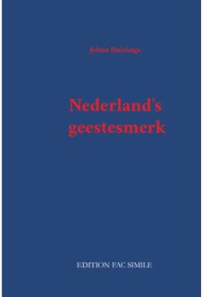 Nederland's geestesmerk