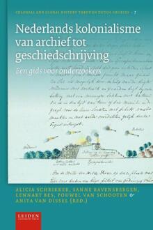 Nederlands Kolonialisme Van Archief Tot Geschiedschrijving - Colonial And Global History - Sanne Ravensbergen