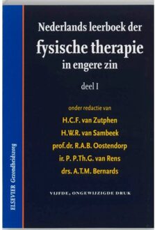 Nederlands leerboek der fysische therapie in engere zin / 1 - Boek H.C.F. van Zutphen (9035224388)