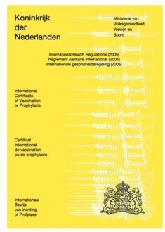 Nederlands Vaccinatieboek - Gele Boekje