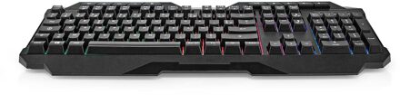 Nedis Bedraad Gaming Toetsenbord - GKBD110BKFR Zwart