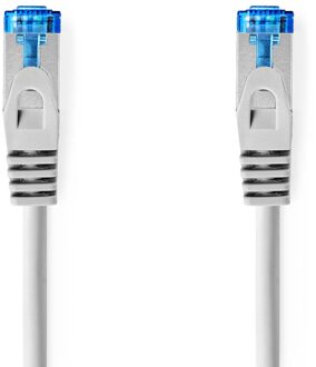 Nedis CAT6a netwerkkabel | S/FTP | RJ45 Male | RJ45 Male | 20.0 m | Snagless | Rond | LSZH | Grijs | Label - CCGL85330GY200