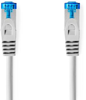 Nedis CAT6a netwerkkabel | S/FTP | RJ45 Male | RJ45 Male | 3.00 m | Snagless | Rond | LSZH | Grijs | Label - CCGL85330GY30