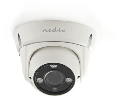 Nedis Cctv-beveiligingscamera - Wit - 0.50 M