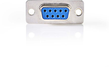 Nedis D-Sub-Chassisdeel | D-SUB 9-Pins Female | Zilver | Doos - CCGB52801ME