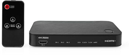 Nedis Digitale Audioconverter - ACON3455AT - Antraciet Zwart