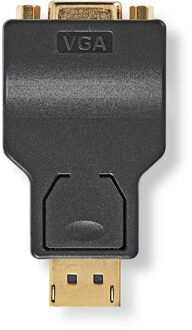 Nedis DisplayPort-Adapter - CCBW37935AT - Antraciet Zwart