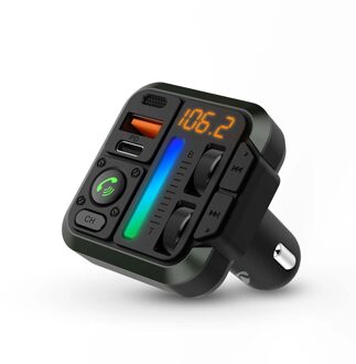 Nedis FM-Audiotransmitter voor Auto | Gefixeerd | Handsfree bellen | 1 " | Amber-Scherm | Bluetooth® | PD 18 W / PD 24 W | Snelladen | Bass boost |
