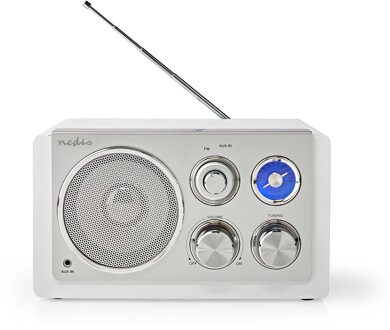 Nedis FM-Radio - RDFM5110WT Wit