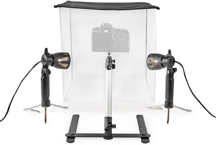 Nedis Fotostudioset - SKT010WT Zwart