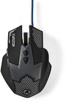 Nedis Gaming Muis - GMWD200BK Zwart