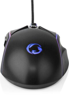 Nedis Gaming Muis - GMWD510BK Zwart