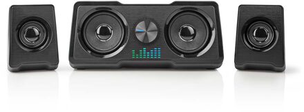 Nedis Gaming Speaker - GSPR21022BK - Zwart