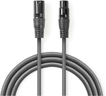 Nedis Gebalanceerde Audiokabel - COTG15010GY100 Grijs