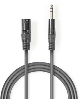 Nedis Gebalanceerde Audiokabel - COTH15100GY30 Grijs