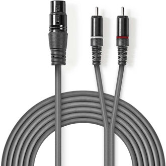 Nedis Gebalanceerde Audiokabel - COTH15220GY30 Grijs