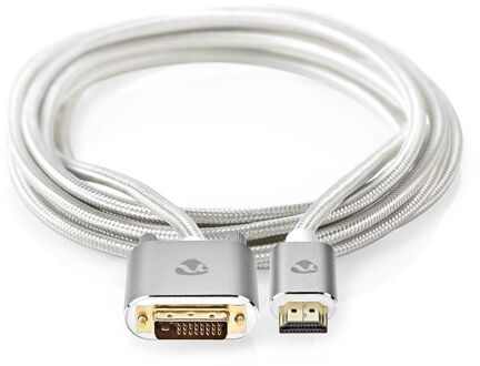 Nedis HDMI Kabel - CCTB34800AL20 Zilverkleurig