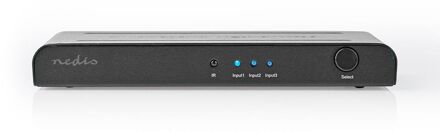 Nedis HDMI-Switch - VSWI3473AT Zwart